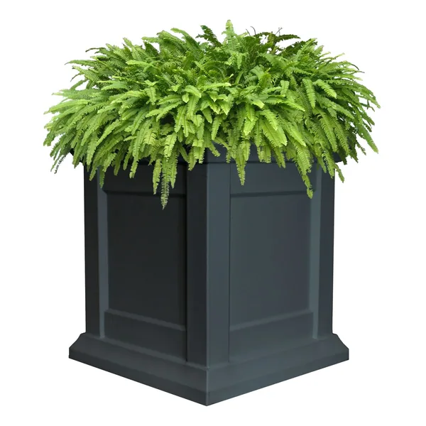 Tusco Modern Colonial Black Planter