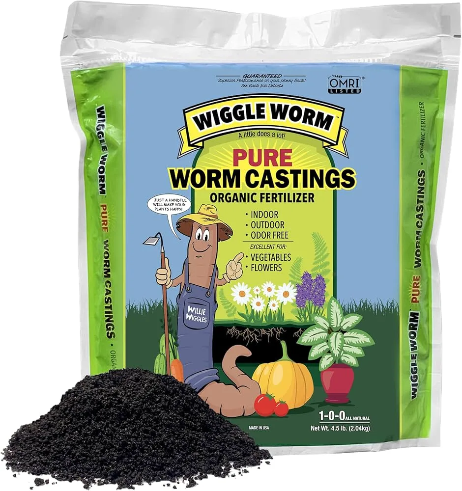 Unco Industries Wiggle Worm 4.5 lbs Soil Builder Worm Castings - Image 2