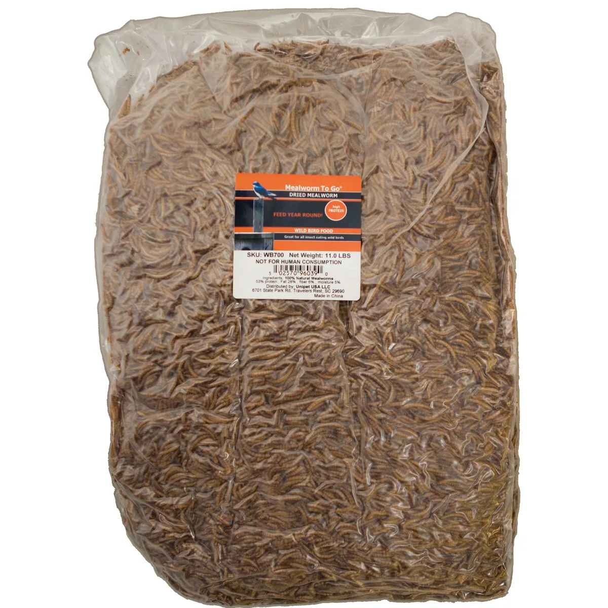 Unipet 11 lbs Mealworm Bag - Image 2