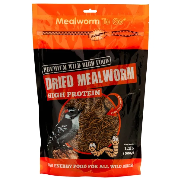 Unipet Mealworm To Go Ziplock Pack