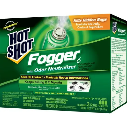 United Industries Corporation Hot Shot 2oz Indoor Fogger 3PK