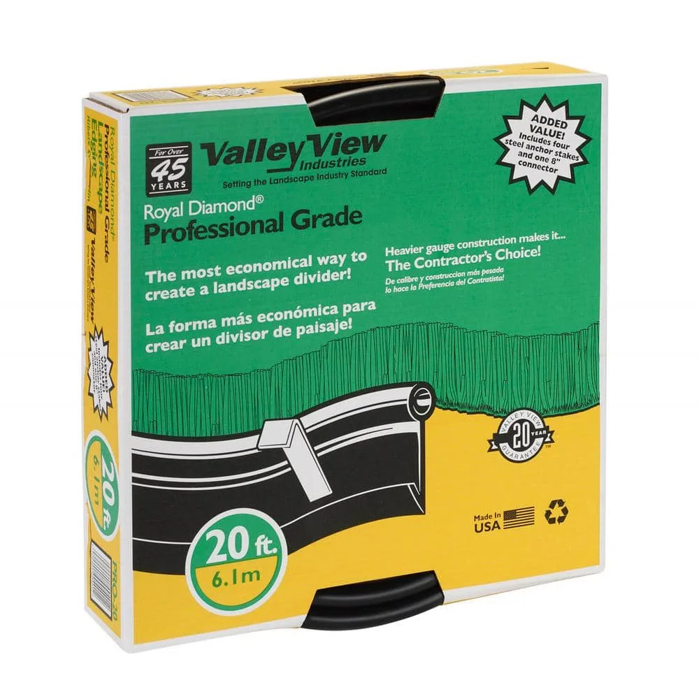 Valley View 20' Pro Edging Boxed w/ 4 Stakes - Image 2