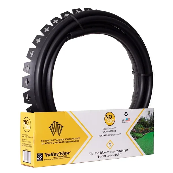 Valley View Easy Diamond 20' Horizontal Ground Edging W/stk Edge - Image 2