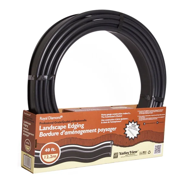 Valley View Professional Edging Boxed 8 Stakes 2 Connectors