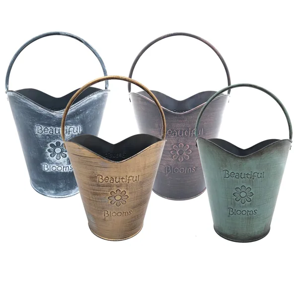 VCS 10" Beautiful Blooms Planters
