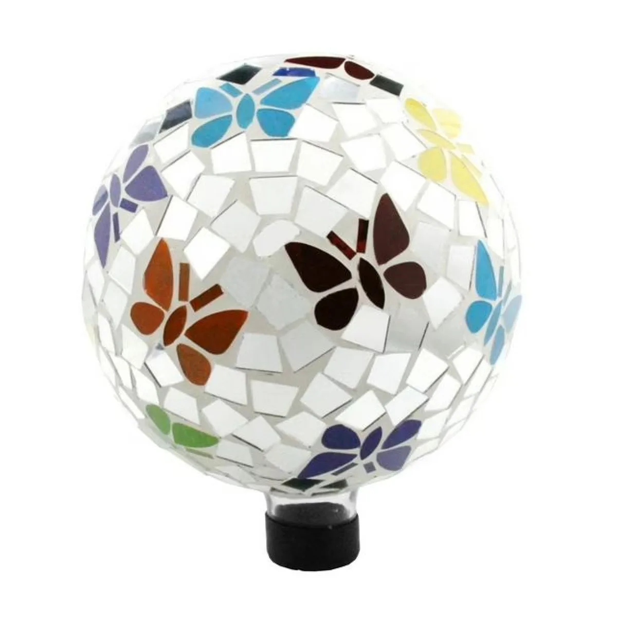 VCS 10" Butterfly Glass Globe w/ Hanging Chain - Image 2