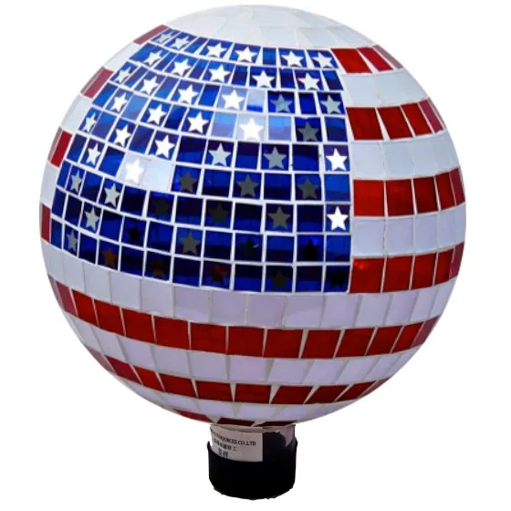 VCS 10" Stars & Stripes Glass Globe