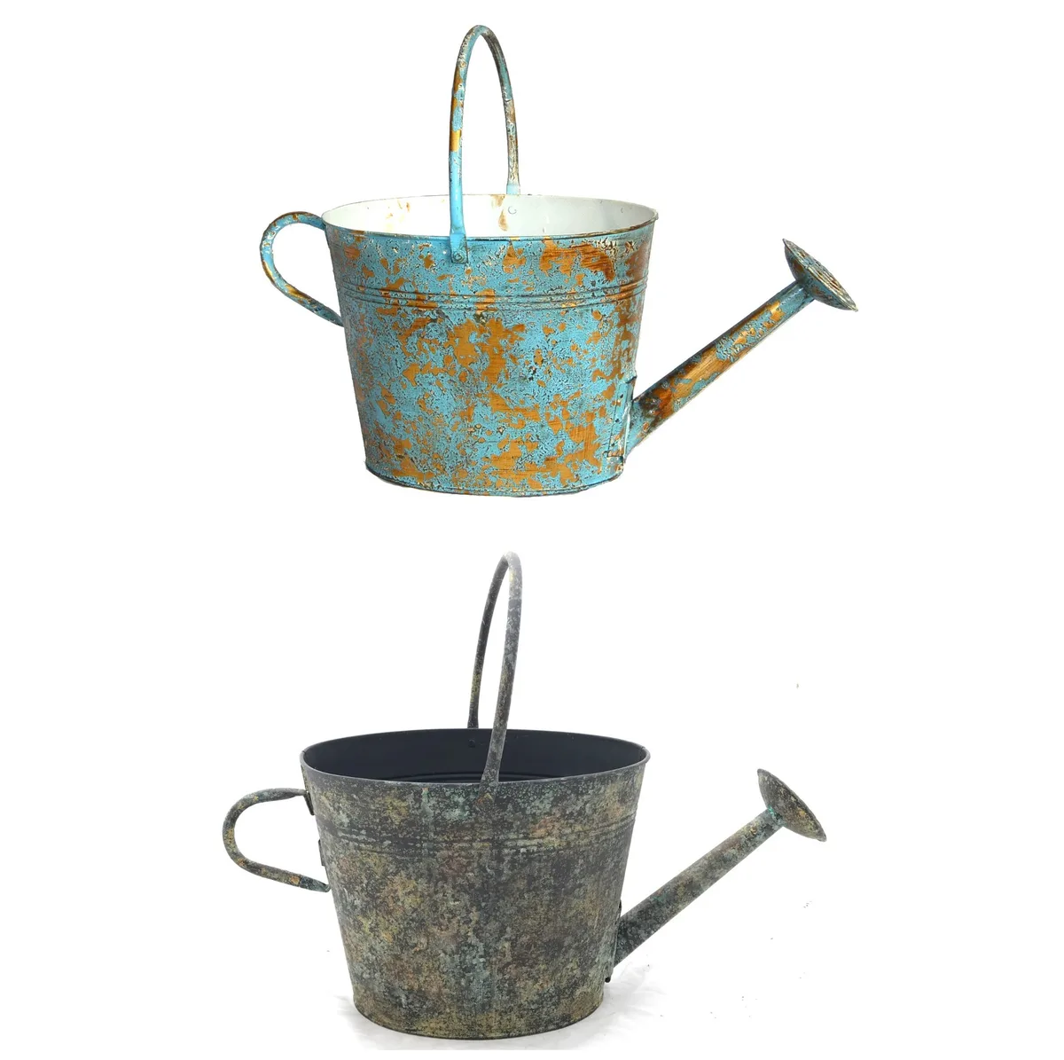 VCS 13" Oval KD Watercan Planters Vintage - Image 2