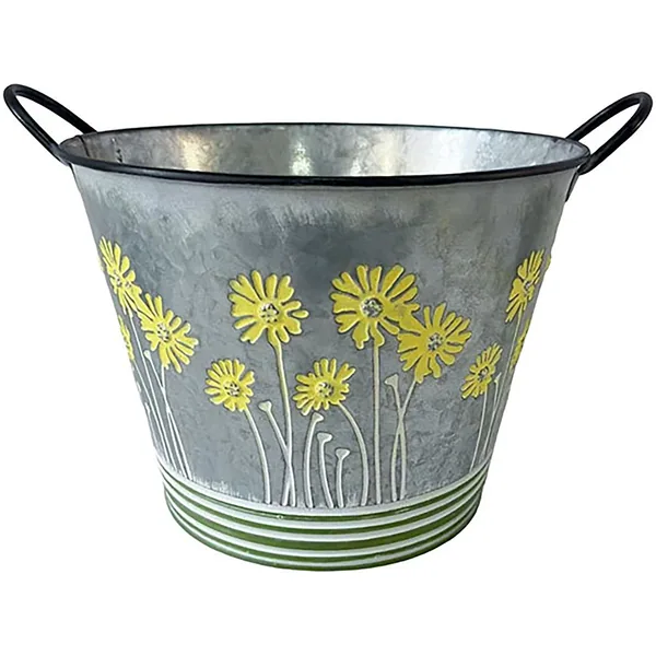 VCS 13" Sunflower Pail Planter