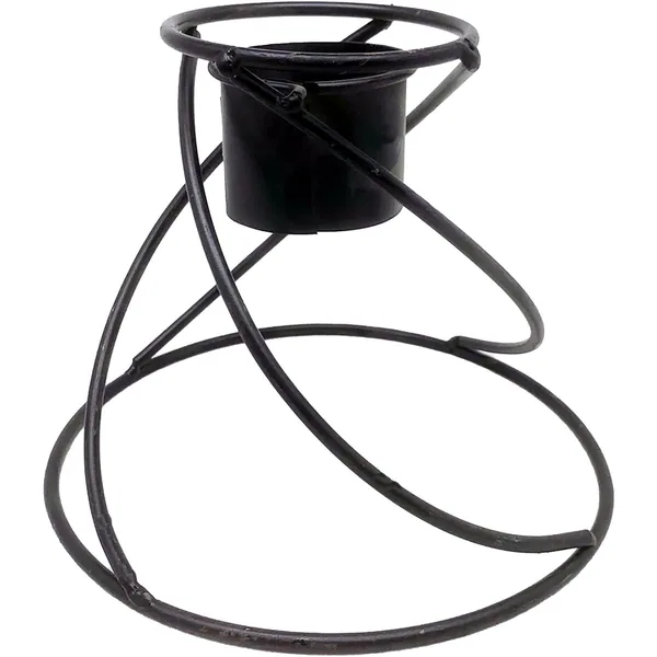 VCS 7" Metal Swirl Globe Stand