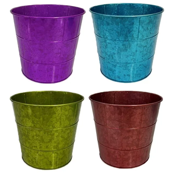 VCS 7" Transparent Finish Planters