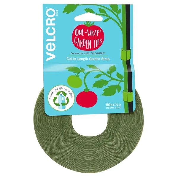 Velcro Brand One-Wrap Garden Ties 50ft X 1/2in Green 6/48 - Image 2