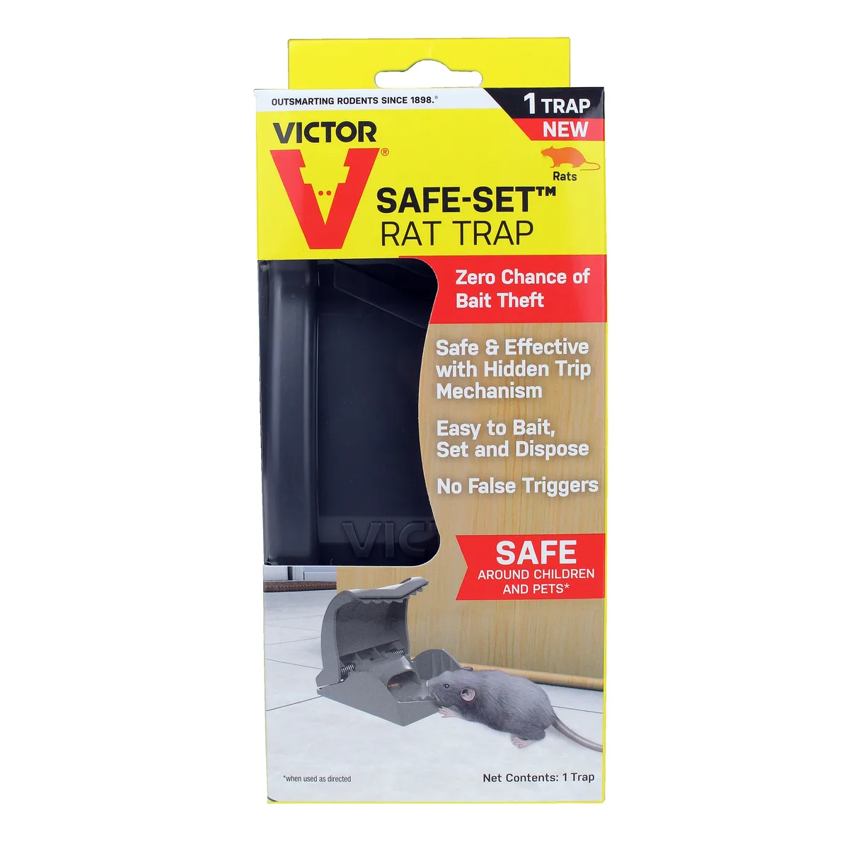 Victor 1pk Safe Set Rat Trap - Image 2