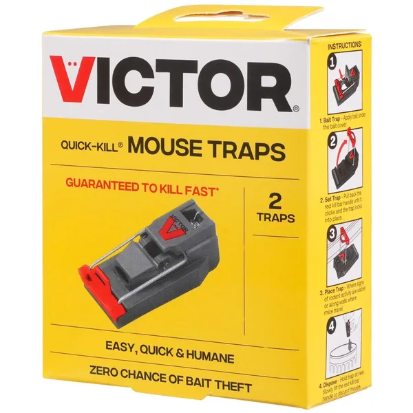 Victor Quick Kill Mouse Trap