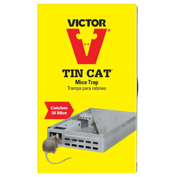 Victor Tin Can Mouse Trap Solid Top