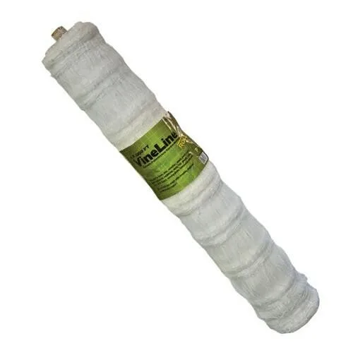 VineLine Durable Plastic Trellis Netting White Roll 4ft x 3300ft w/ 6in Squares - Image 2