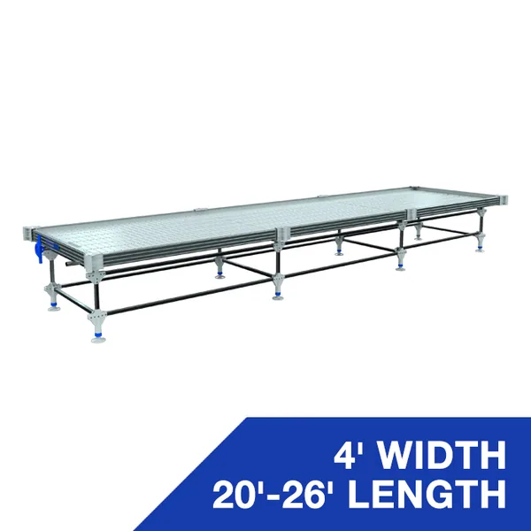 Wachsen 4' Rolling Bench 20'-26' Length