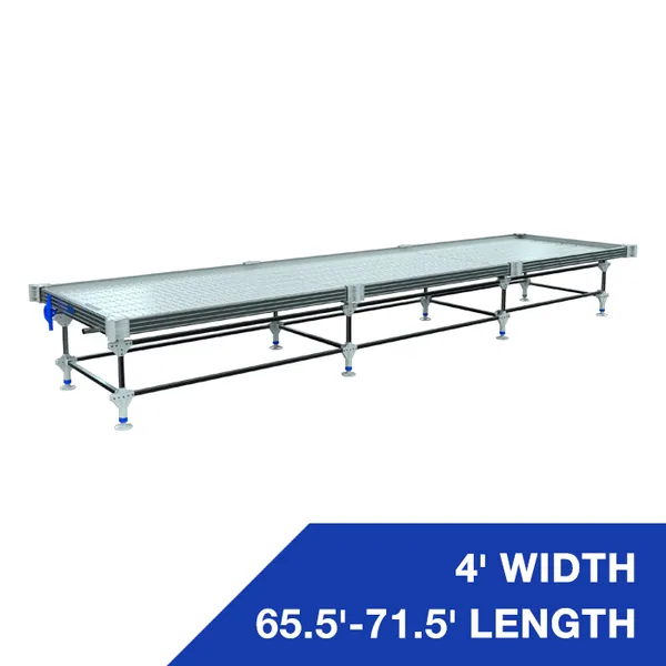Wachsen 4' Rolling Bench 65.5'-71.5' Length