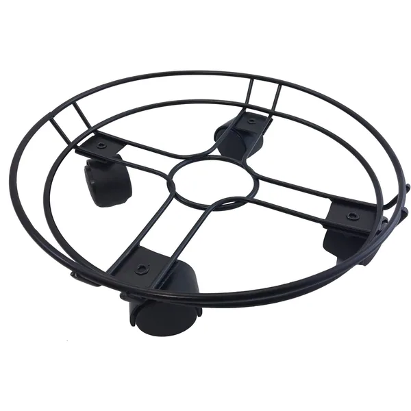 Wagner WPC 11.8 Diam Round Wire Caddy Black