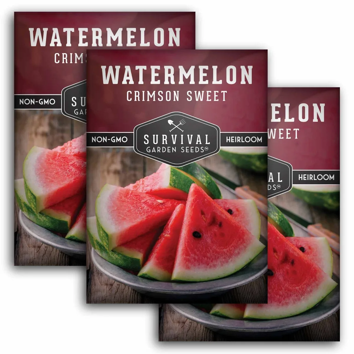 Watermelon, Heirloom Crimson 4 Grams - Image 2