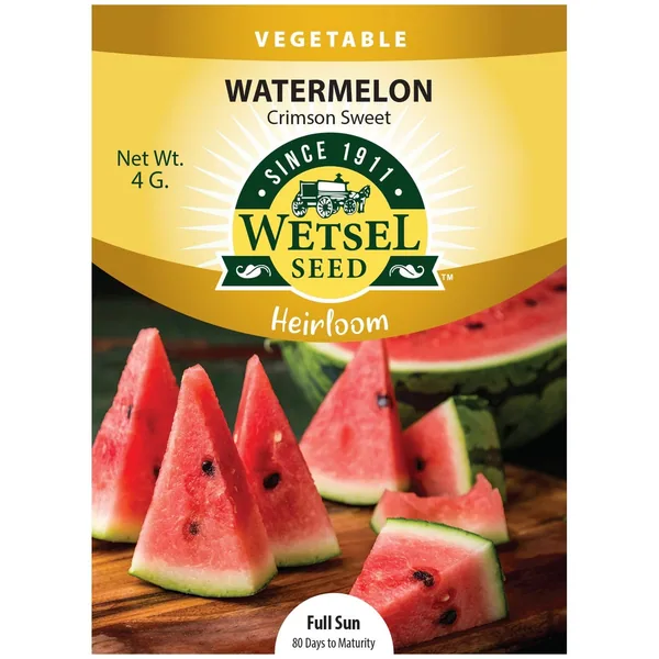 Watermelon, Heirloom Crimson 4 Grams