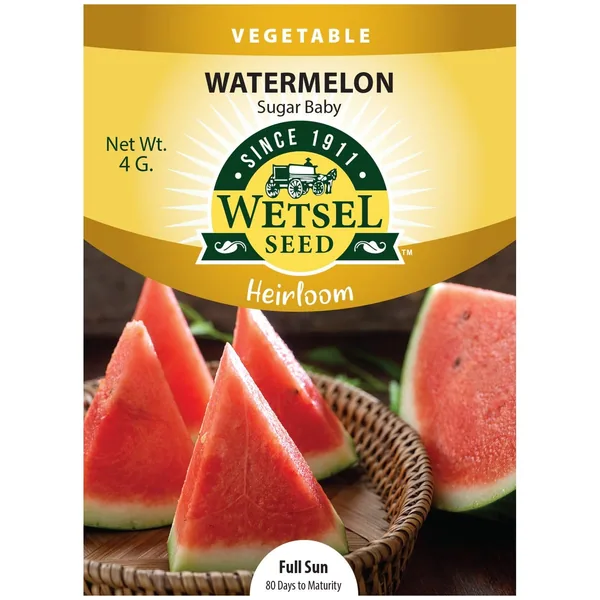 Watermelon, Heirloom Sugar Baby 4 Grams