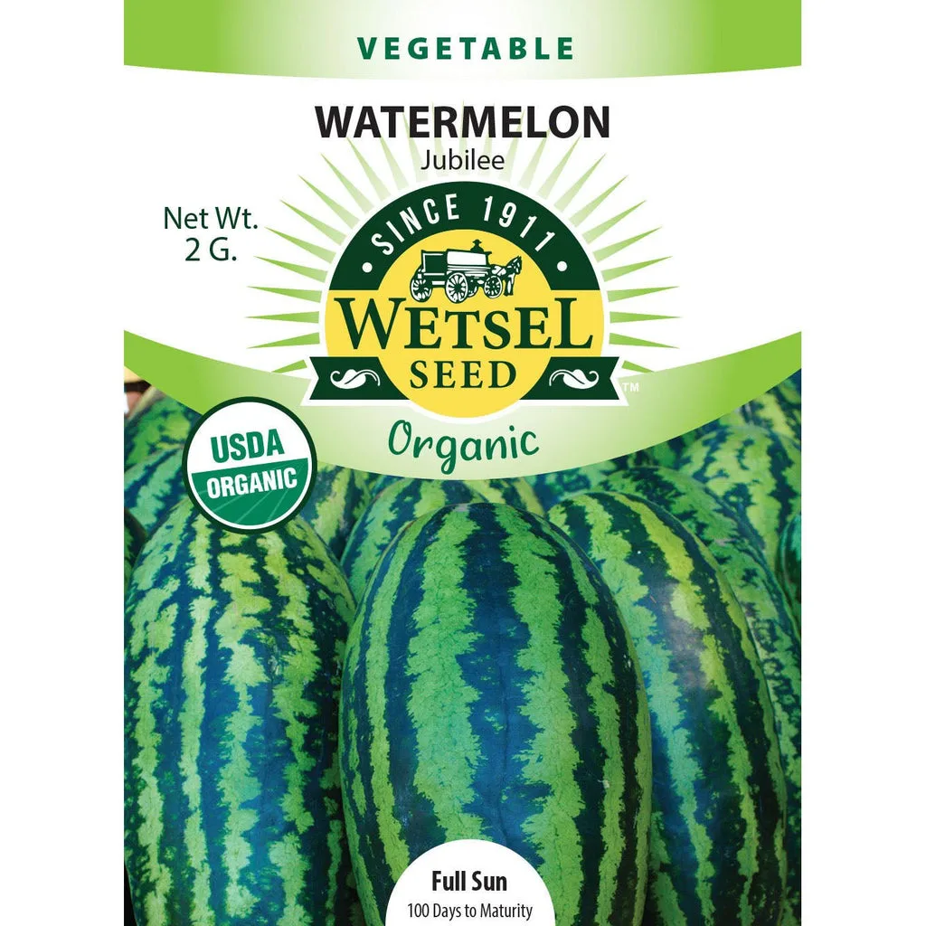 Watermelon, Organic Jubilee 2 Grams - Image 2