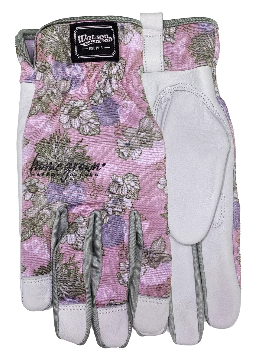 Watson Gloves Homegrown Lily Spandex Back w/Dryhide - Image 2