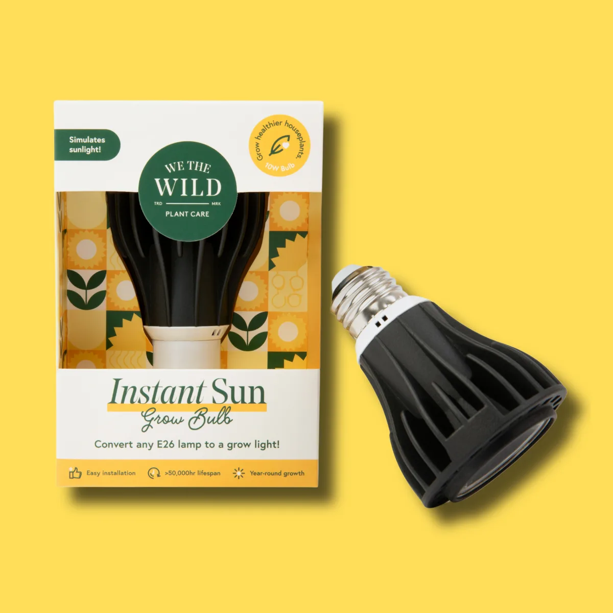 We The Wild 11W Instant Sun Grow LED Bulb - Image 2