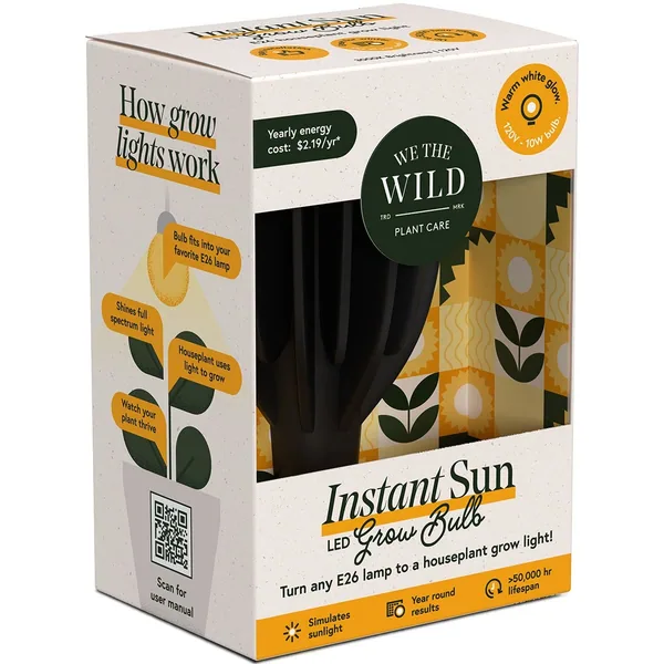 We The Wild 11W Instant Sun Grow LED Bulb