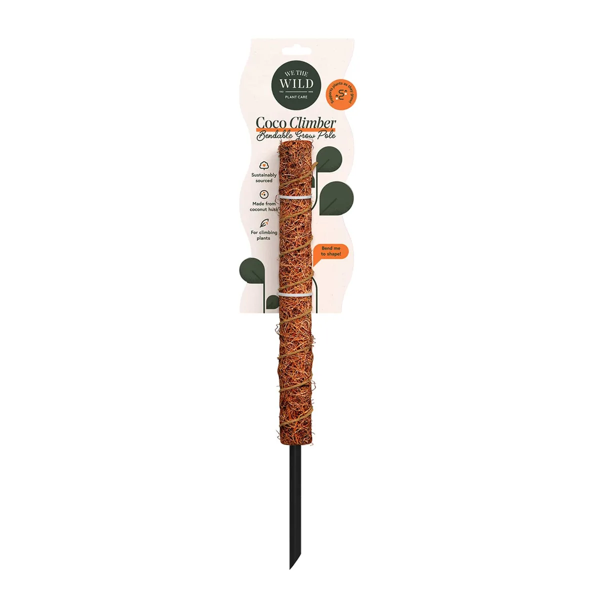 We The Wild 16" Coco Climber Bendable Grow Pole - Image 2