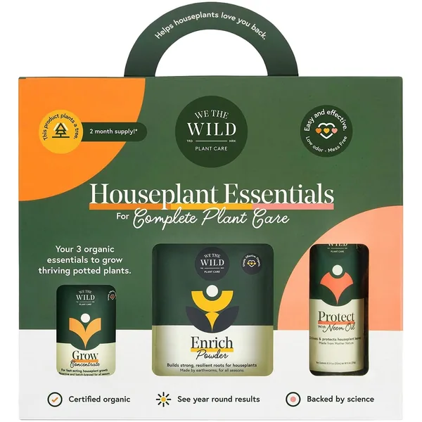 We The Wild Houseplant Care Kit Organic Starter Kit
