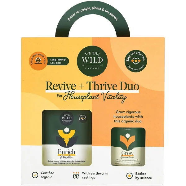 We The Wild Revive & Thrive Kit Organic Grow & Enrich