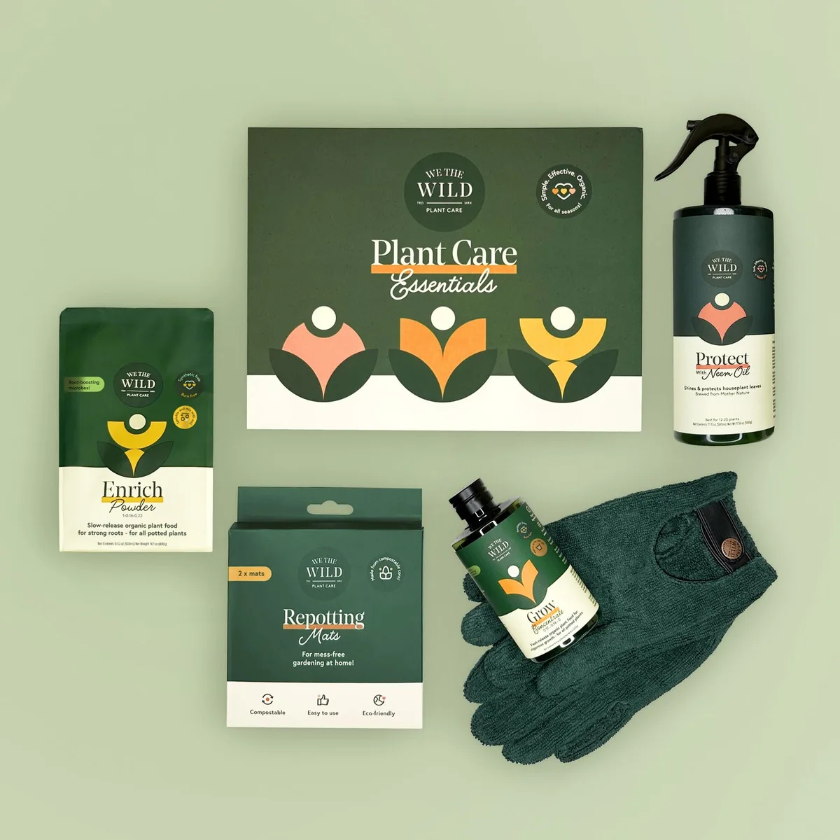 We The Wild The Gift That Grows Christmas Organic Starter Kit - Image 2