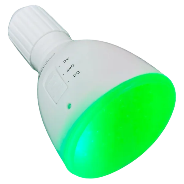 Green Spectrum Light Bulb Battery Enhanced Emergency Work Light
