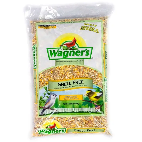 Wetsel Shell Free No Waste Wild Bird Mix 5lb - Image 2