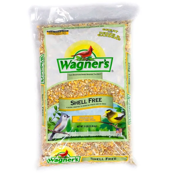Wetsel Shell Free No Waste Wild Bird Mix 5lb