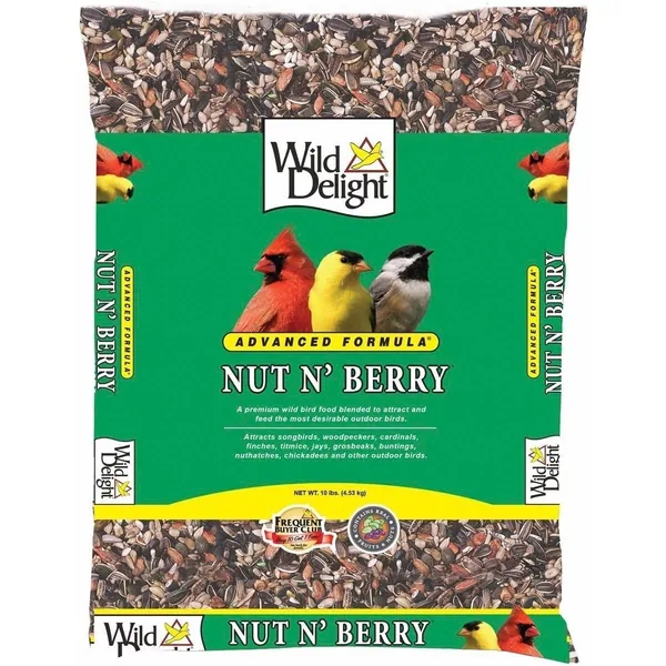 Wild Delight 10 lbs Nut N' Berry Bird Seed