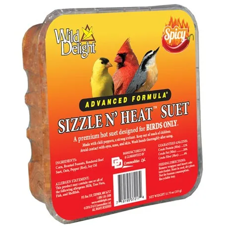 Wild Delight 11.8oz Sizzle N' Heat Suet