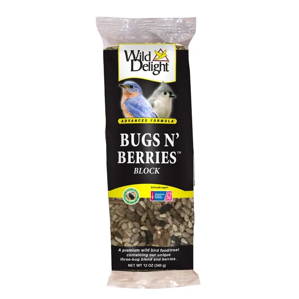 Wild Delight 12oz Bugs N' Berries Block