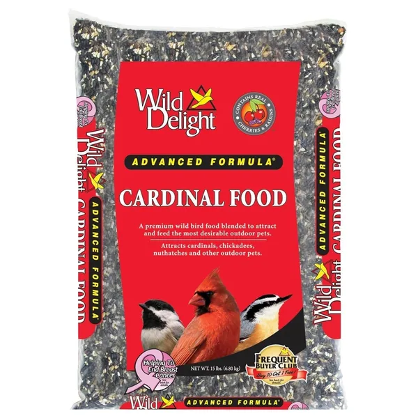 Wild Delight 15 lbs Cardinal Food MADE IN THE USA