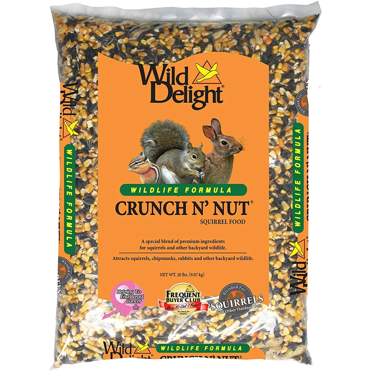 Wild Delight 20 lbs Crunch N Nut Squirrel Food - Image 2