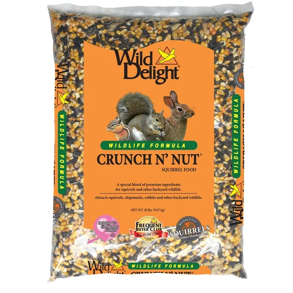 Wild Delight 20 lbs Crunch N Nut Squirrel Food