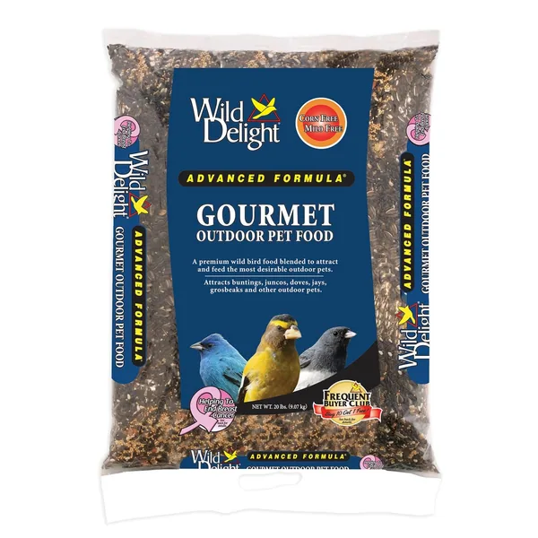 Wild Delight 20 lbs Gourmet Wild Bird Food MADE IN THE USA
