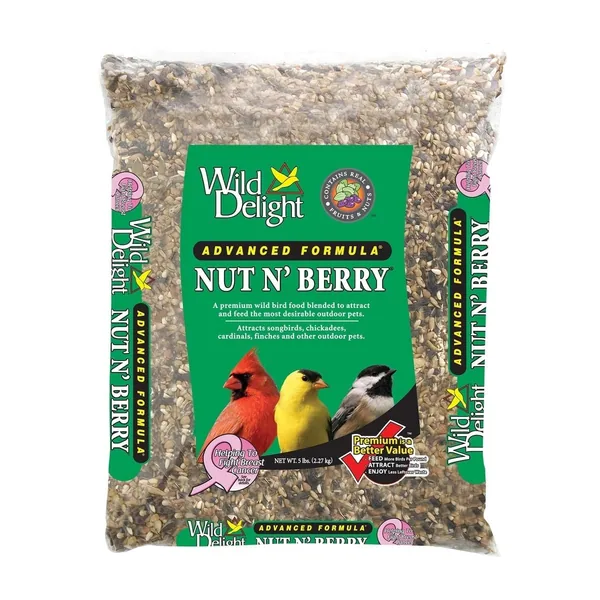 Wild Delight 5 lbs Nut N Berry MADE IN THE USA