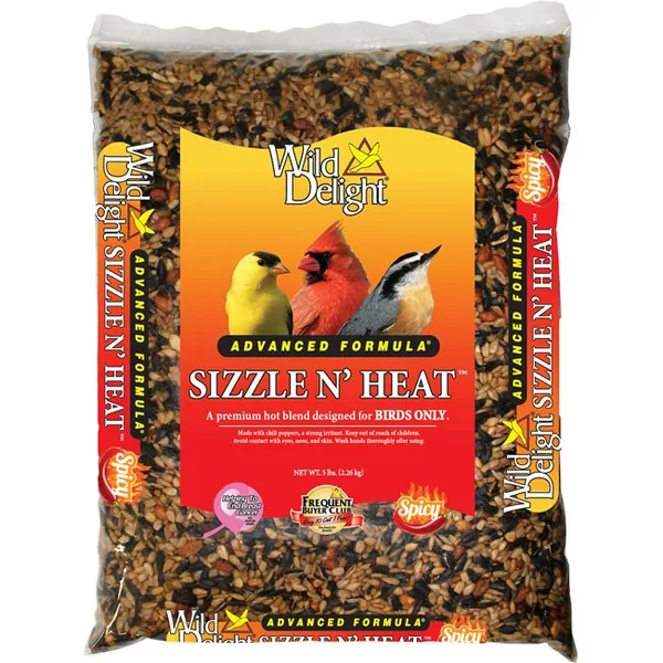 Wild Delight 5 lbs Sizzle N' Heat Bird Food