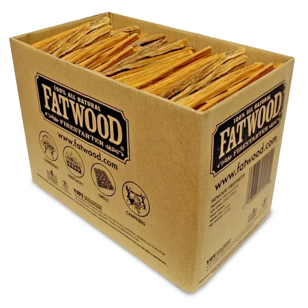 Wood Products Fatwood 25 lb Box