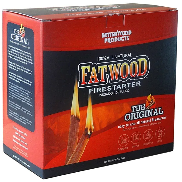 Wood Products Fatwood 5 lbs Color Box