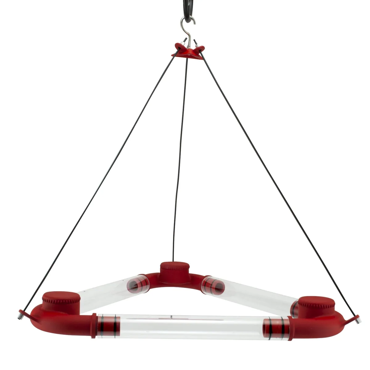 Woodlink 9 Port Dinner Bell Hummingbird Feeder - Image 2