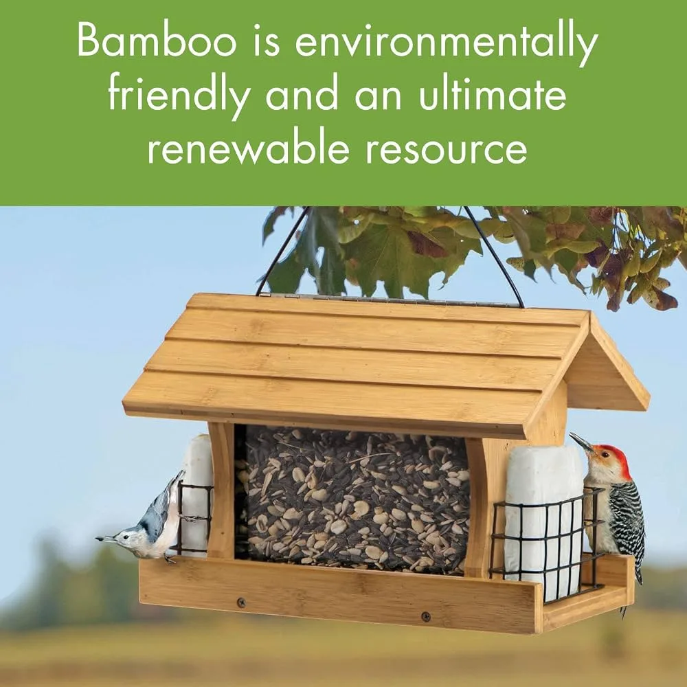 Woodlink Bamboo Ultimate Renewable Deluxe Ranch Feeder - Image 2
